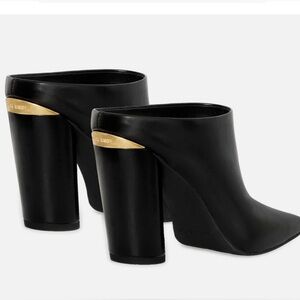 🆕 NWB! Rebecca Minkoff Tabithaml Leather Mule Bootie